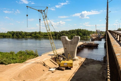 строительство моста через реку строительство моста через реку
